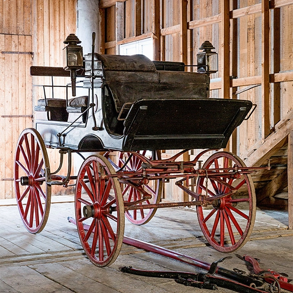 oitbackan kartano vaunumuseo